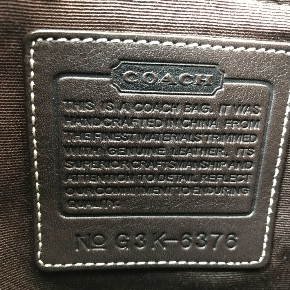 💯 Coach shoulder handbag w/adjustable strap - Picture 4 of 8
